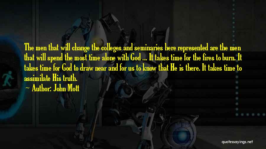 God Is Near Quotes By John Mott