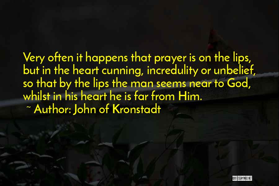 God Is Near Quotes By John Of Kronstadt