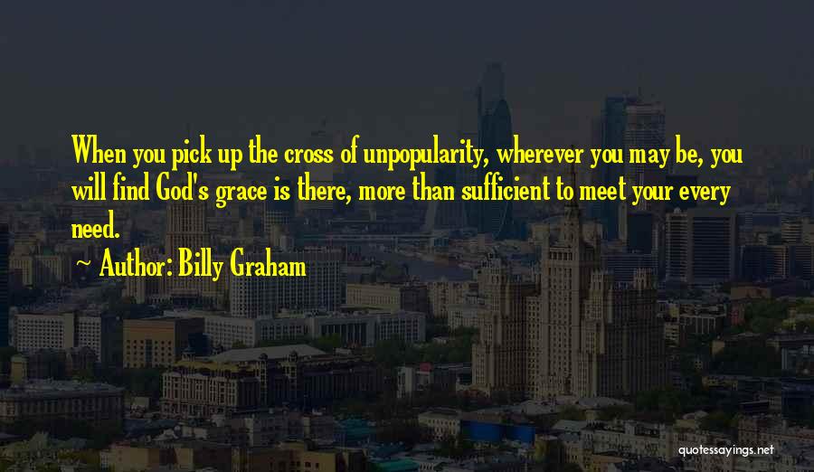 God Is Sufficient Quotes By Billy Graham