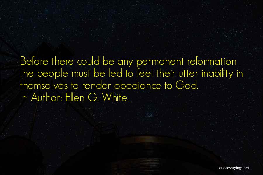 God Is Sufficient Quotes By Ellen G. White