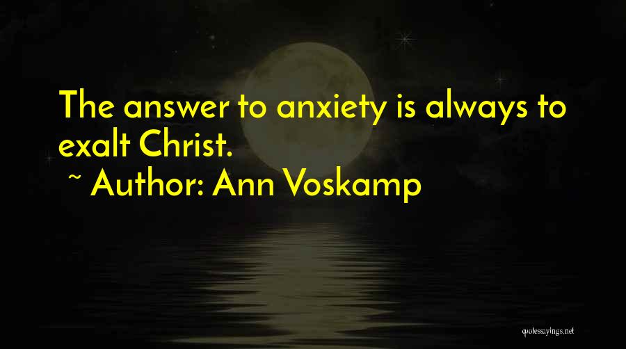 God Is The Answer Quotes By Ann Voskamp