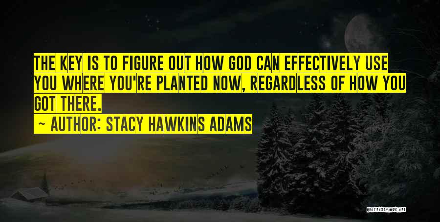 God Is The Key Quotes By Stacy Hawkins Adams