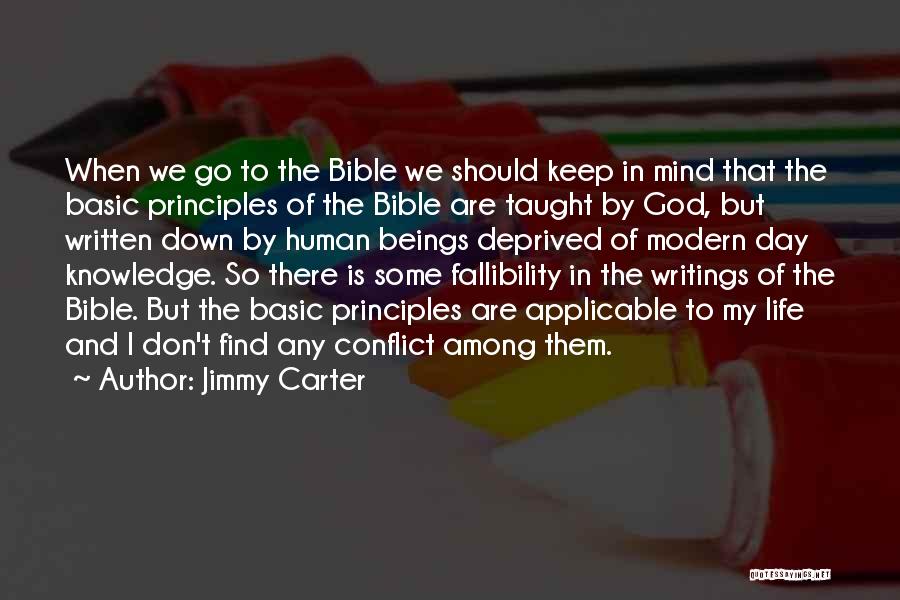 God Is There Bible Quotes By Jimmy Carter