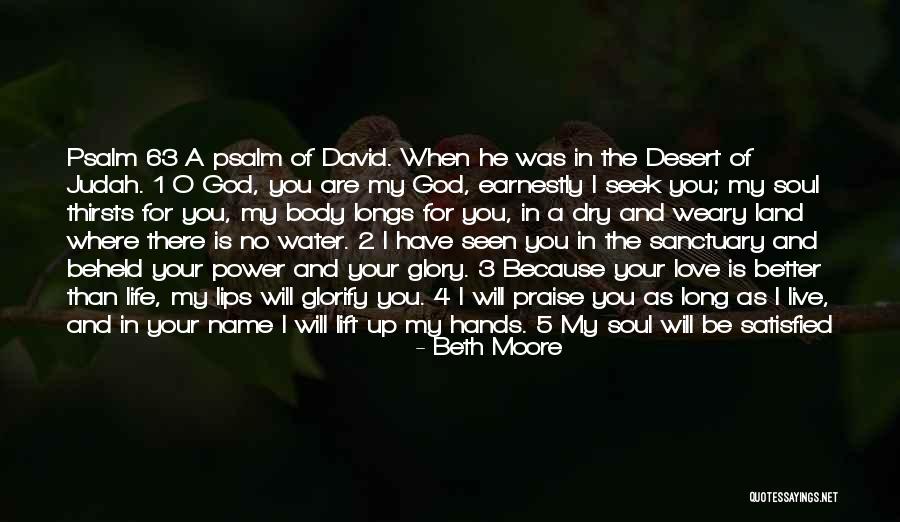 God Is There For You Quotes By Beth Moore