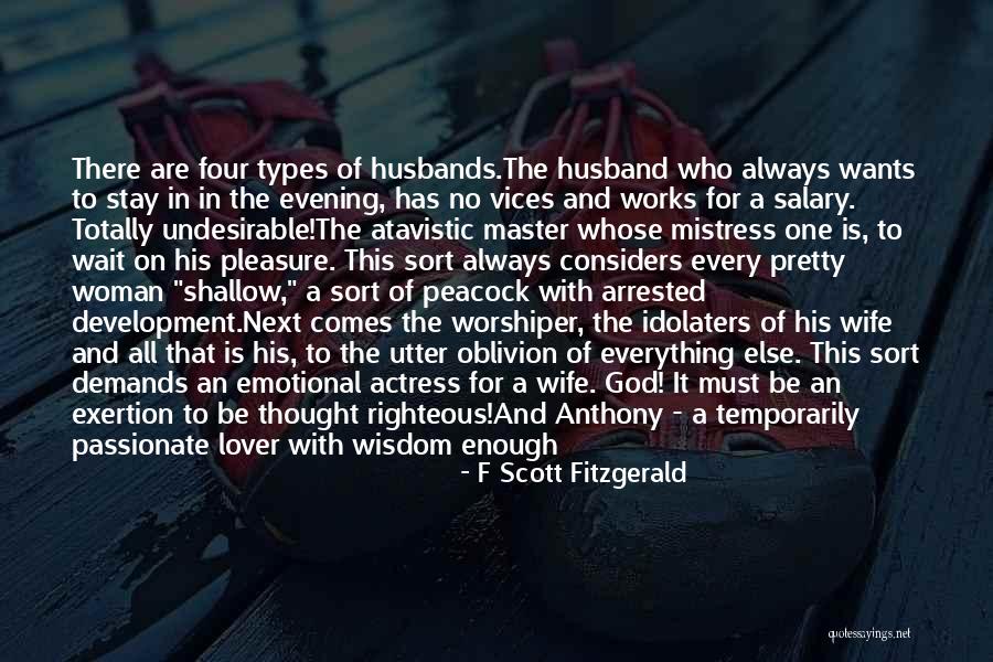 God Is There When No One Else Is Quotes By F Scott Fitzgerald