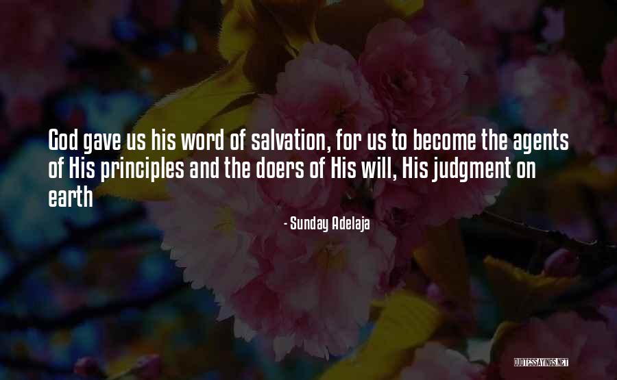 God Judgement Quotes By Sunday Adelaja God Judgement Quotes By Sunday Adelaja