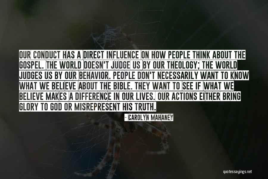 God Know The Truth Quotes By Carolyn Mahaney God Know The Truth Quotes By Carolyn Mahaney