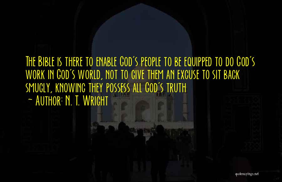 God Knowing The Truth Quotes By N. T. Wright