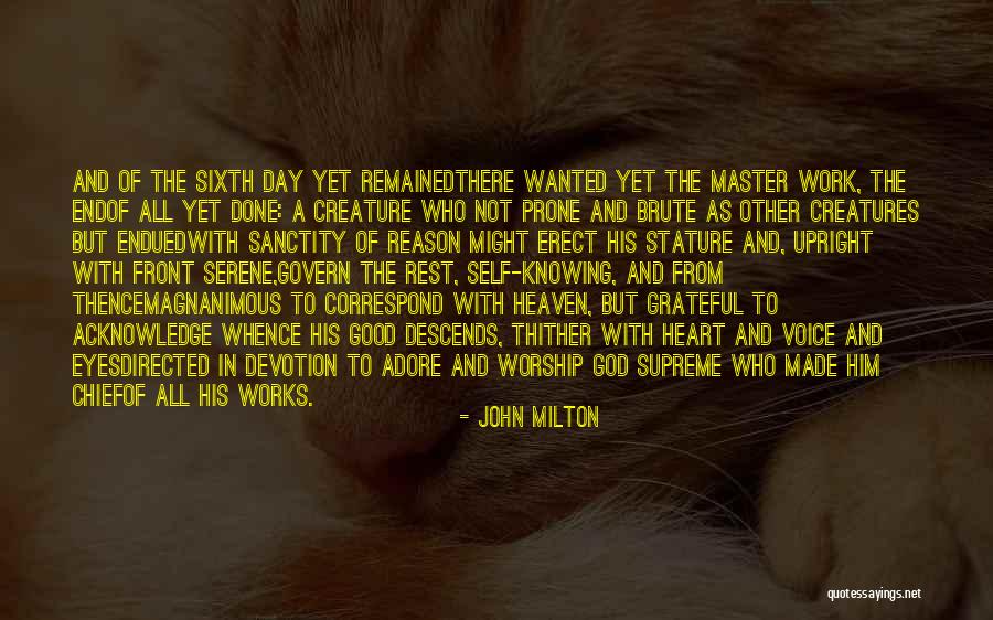 God Knowing Your Heart Quotes By John Milton God Knowing Your Heart Quotes By John Milton