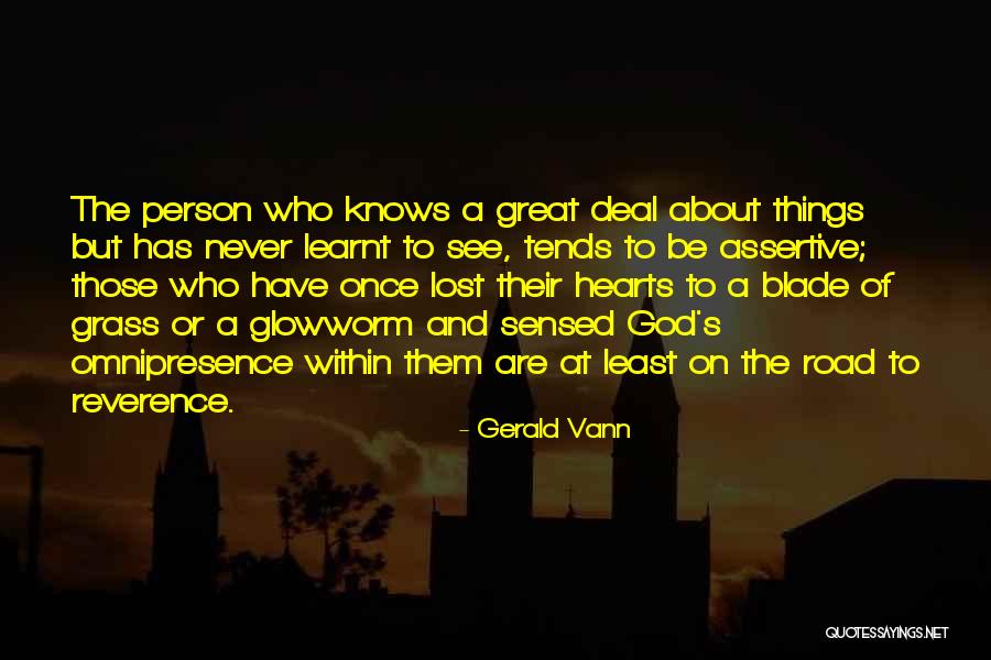 God Knows The Heart Quotes By Gerald Vann