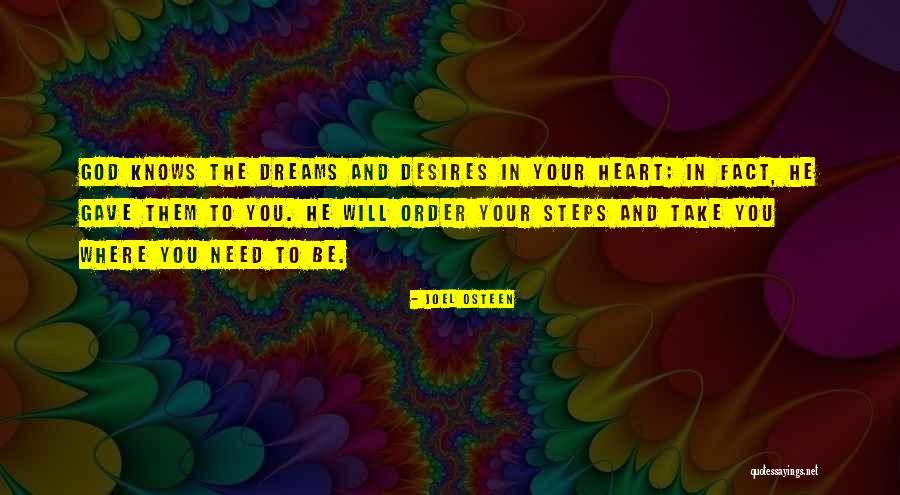 God Knows The Heart Quotes By Joel Osteen