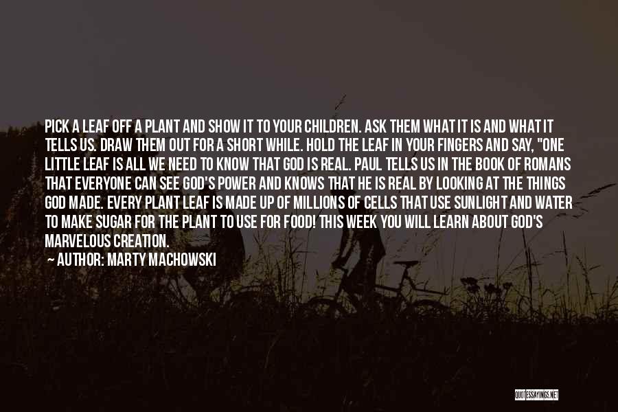 God Knows What You Need Quotes By Marty Machowski