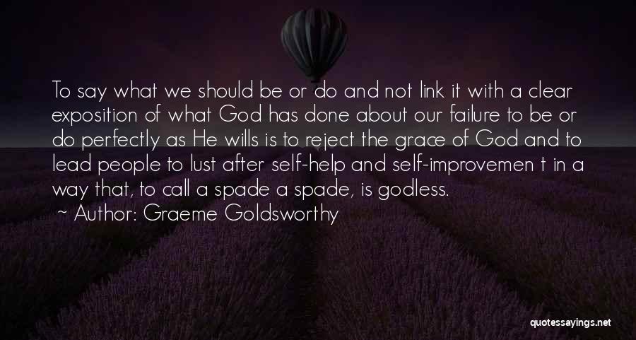 God Lead The Way Quotes By Graeme Goldsworthy
