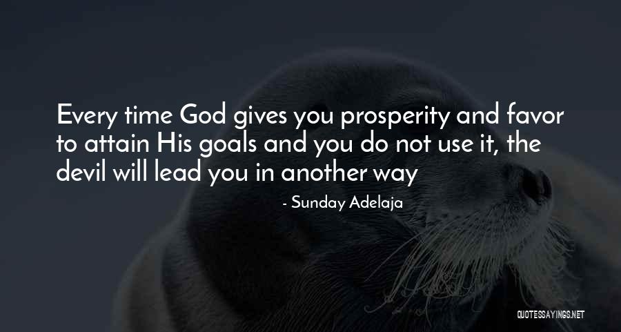 God Lead The Way Quotes By Sunday Adelaja