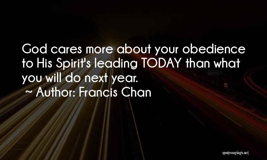 God Leading Quotes By Francis Chan