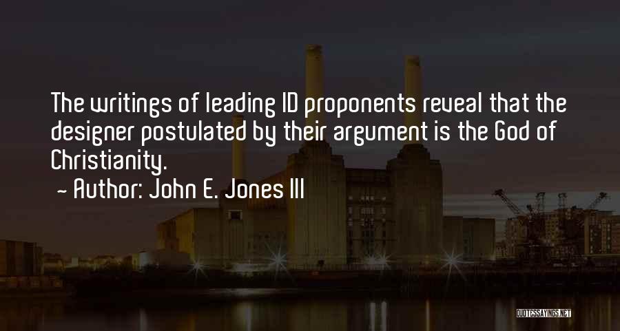 God Leading Quotes By John E. Jones III