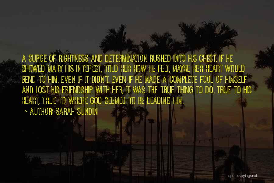 God Leading Quotes By Sarah Sundin