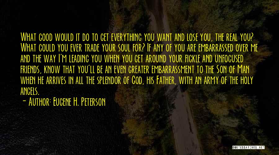 God Leading The Way Quotes By Eugene H. Peterson