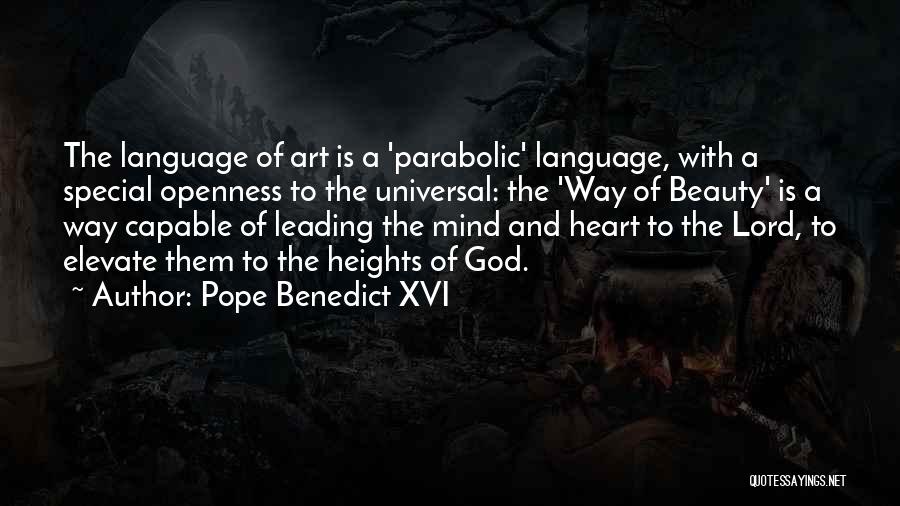 God Leading The Way Quotes By Pope Benedict XVI