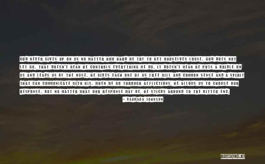 God Leads Us Quotes By Barbara Johnson God Leads Us Quotes By Barbara Johnson