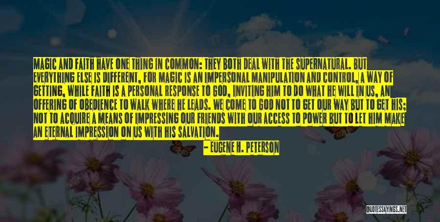 God Leads Us Quotes By Eugene H. Peterson God Leads Us Quotes By Eugene H. Peterson