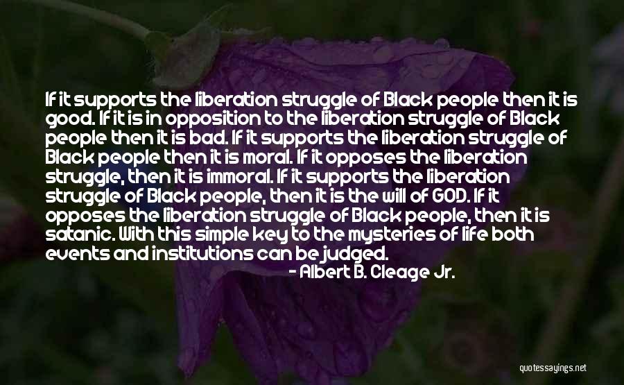 God Liberation Quotes By Albert B. Cleage Jr. God Liberation Quotes By Albert B. Cleage Jr.
