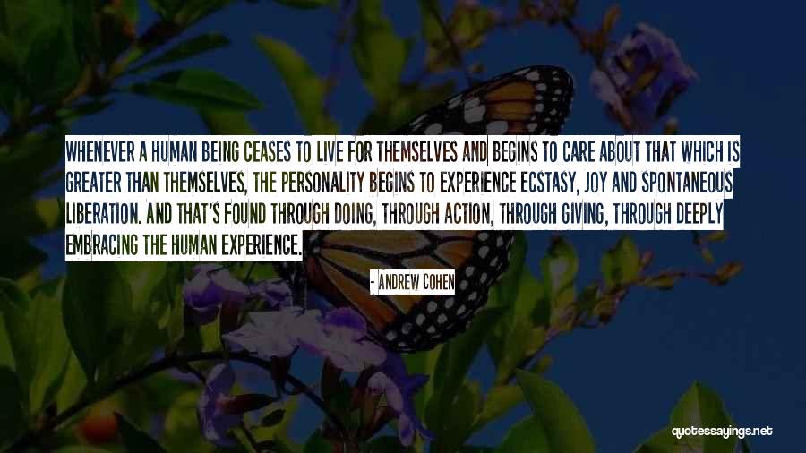 God Liberation Quotes By Andrew Cohen God Liberation Quotes By Andrew Cohen