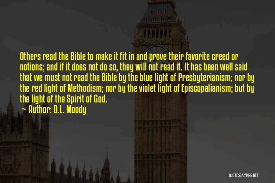 God Light Bible Quotes By D.L. Moody