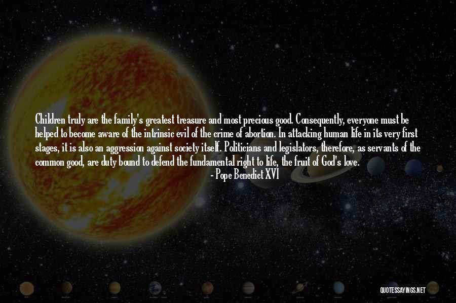 God Love And Family Quotes By Pope Benedict XVI God Love And Family Quotes By Pope Benedict XVI