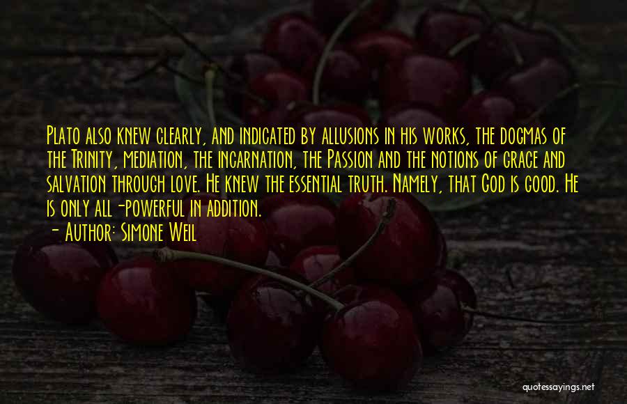 God Love And Grace Quotes By Simone Weil