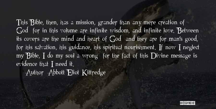 God Love Bible Quotes By Abbott Eliot Kittredge