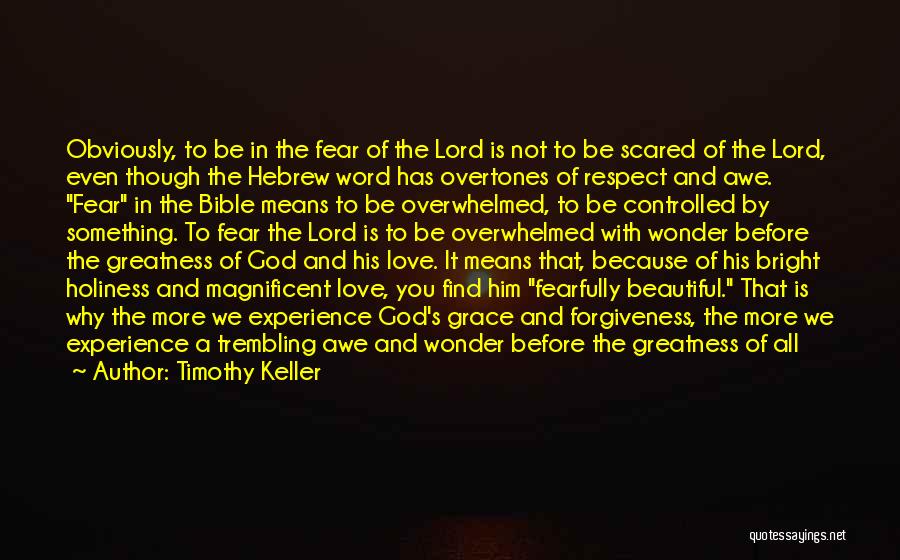 God Love Bible Quotes By Timothy Keller