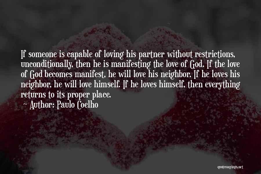 God Love Us Unconditionally Quotes By Paulo Coelho