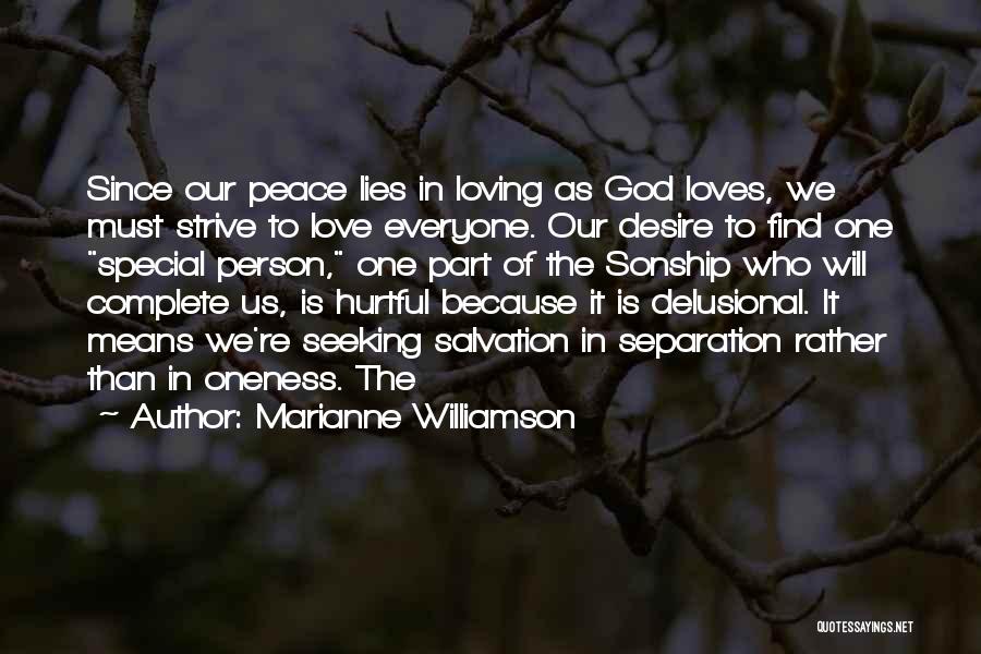 God Loves Everyone Quotes By Marianne Williamson