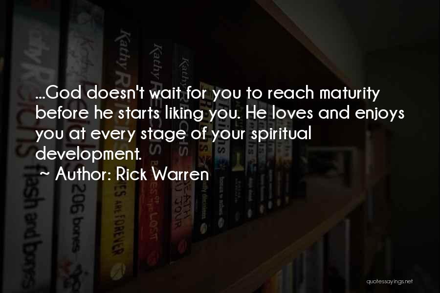 God Loves You Quotes By Rick Warren