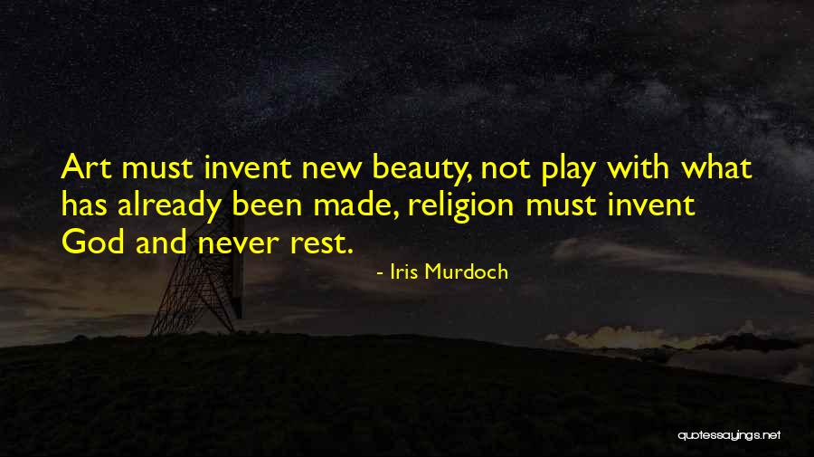 God Made Beauty Quotes By Iris Murdoch