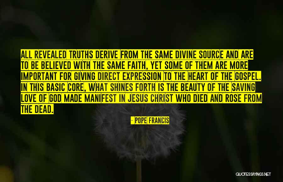 God Made Beauty Quotes By Pope Francis