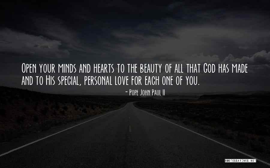 God Made Beauty Quotes By Pope John Paul II