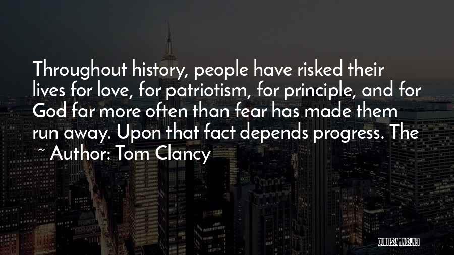 God Made Love Quotes By Tom Clancy