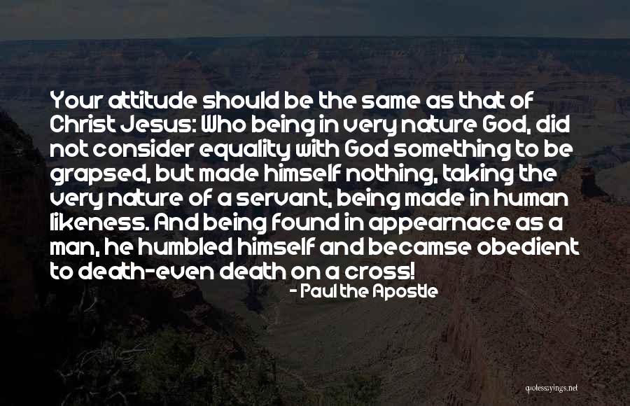 God Made Nature Quotes By Paul The Apostle