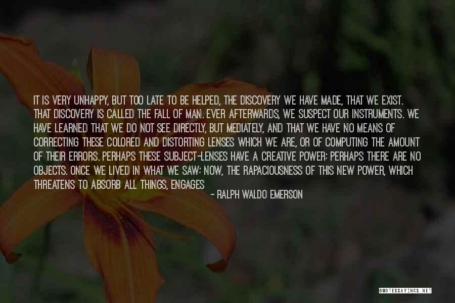 God Made Nature Quotes By Ralph Waldo Emerson