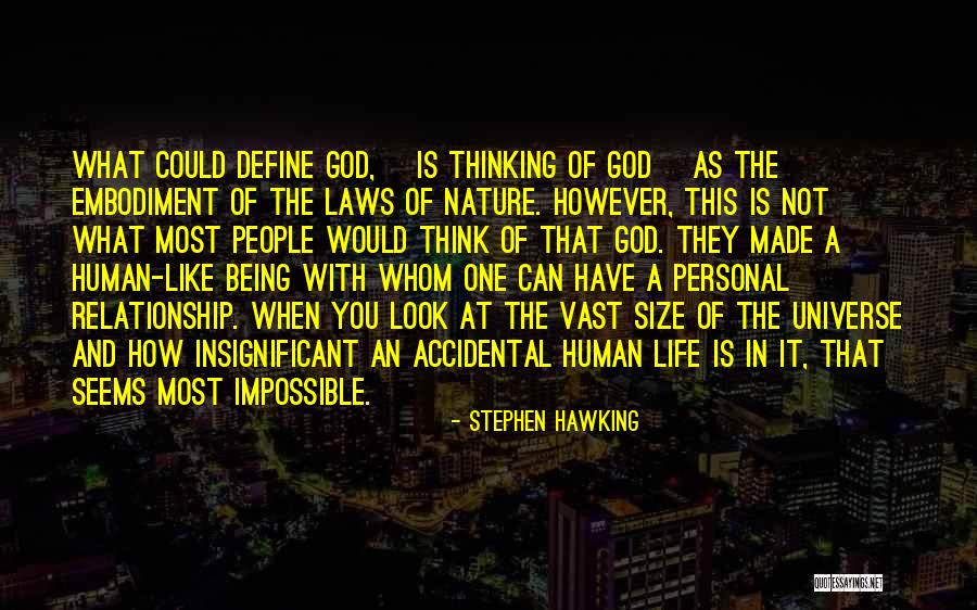 God Made Nature Quotes By Stephen Hawking God Made Nature Quotes By Stephen Hawking