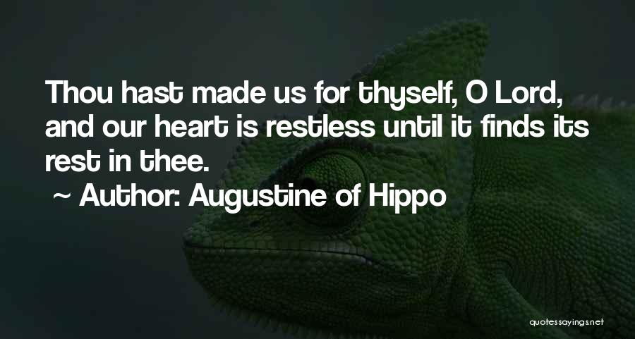 God Made Us For Each Other Quotes By Augustine Of Hippo
