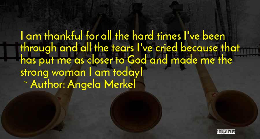 God Made Woman Quotes By Angela Merkel