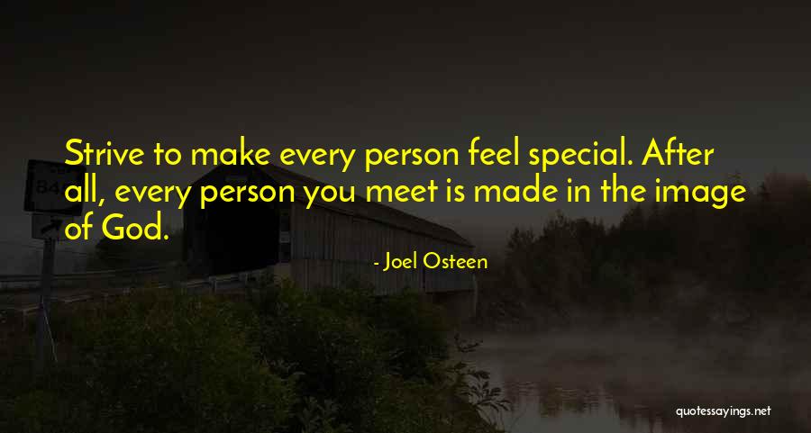 God Made You Special Quotes By Joel Osteen