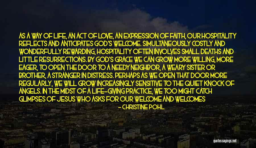 God Making A Way Quotes By Christine Pohl God Making A Way Quotes By Christine Pohl