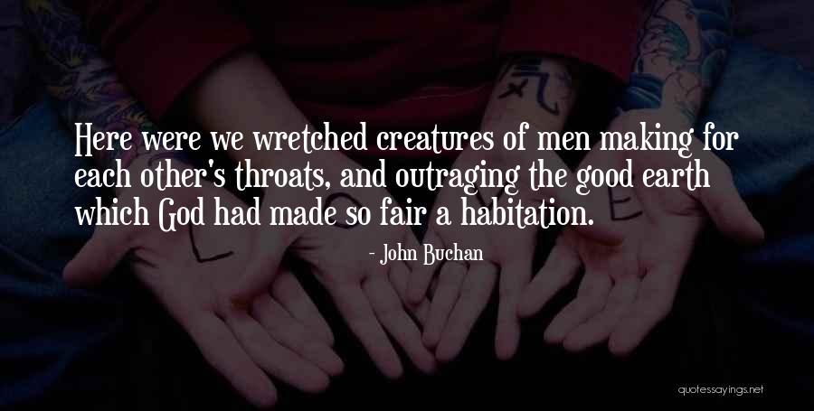 God Making Nature Quotes By John Buchan