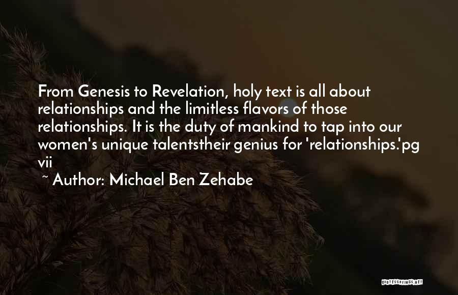 God Making You Unique Quotes By Michael Ben Zehabe