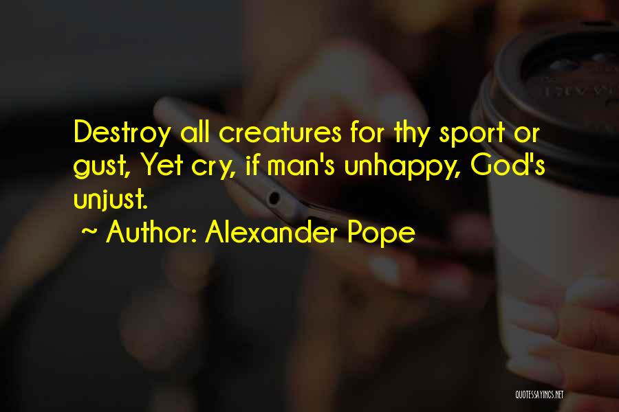 God Man Quotes By Alexander Pope