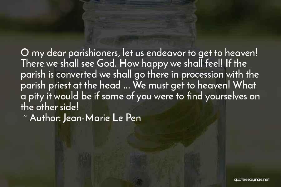 God My Side Quotes By Jean-Marie Le Pen